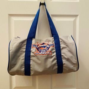 VTG NY METS BASEBALL 1962-1986 25th Anniversary Royal Crown RC Duffel Bag